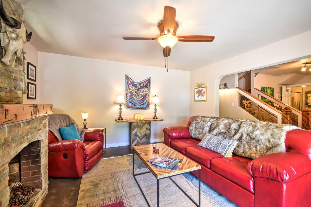 Cozy Home With Media Room Short Walk To Taos Plaza! Εξωτερικό φωτογραφία